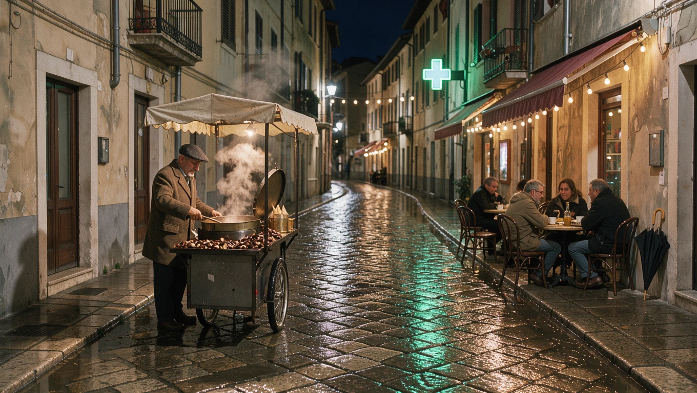 FLUX 3 Image — Rainy Night Street