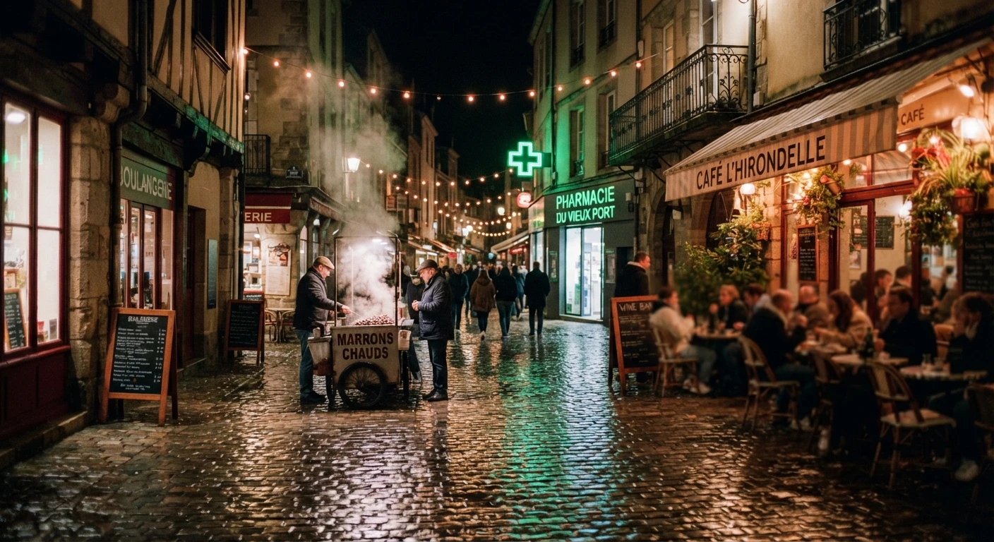 Nano Banana 2 Lite — Rainy Night Street