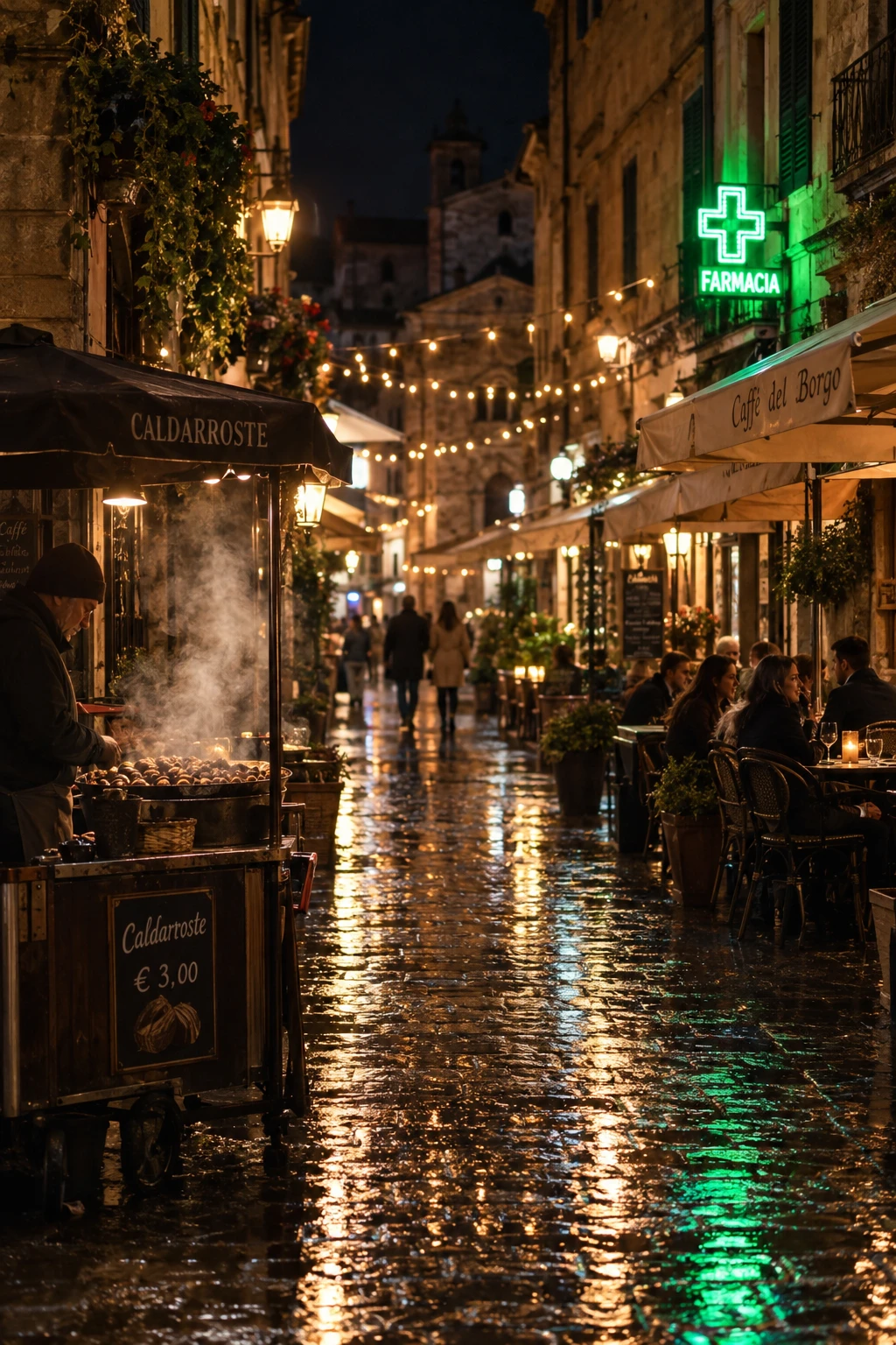 GPT Image 2.5 Flare — Rainy Night Street