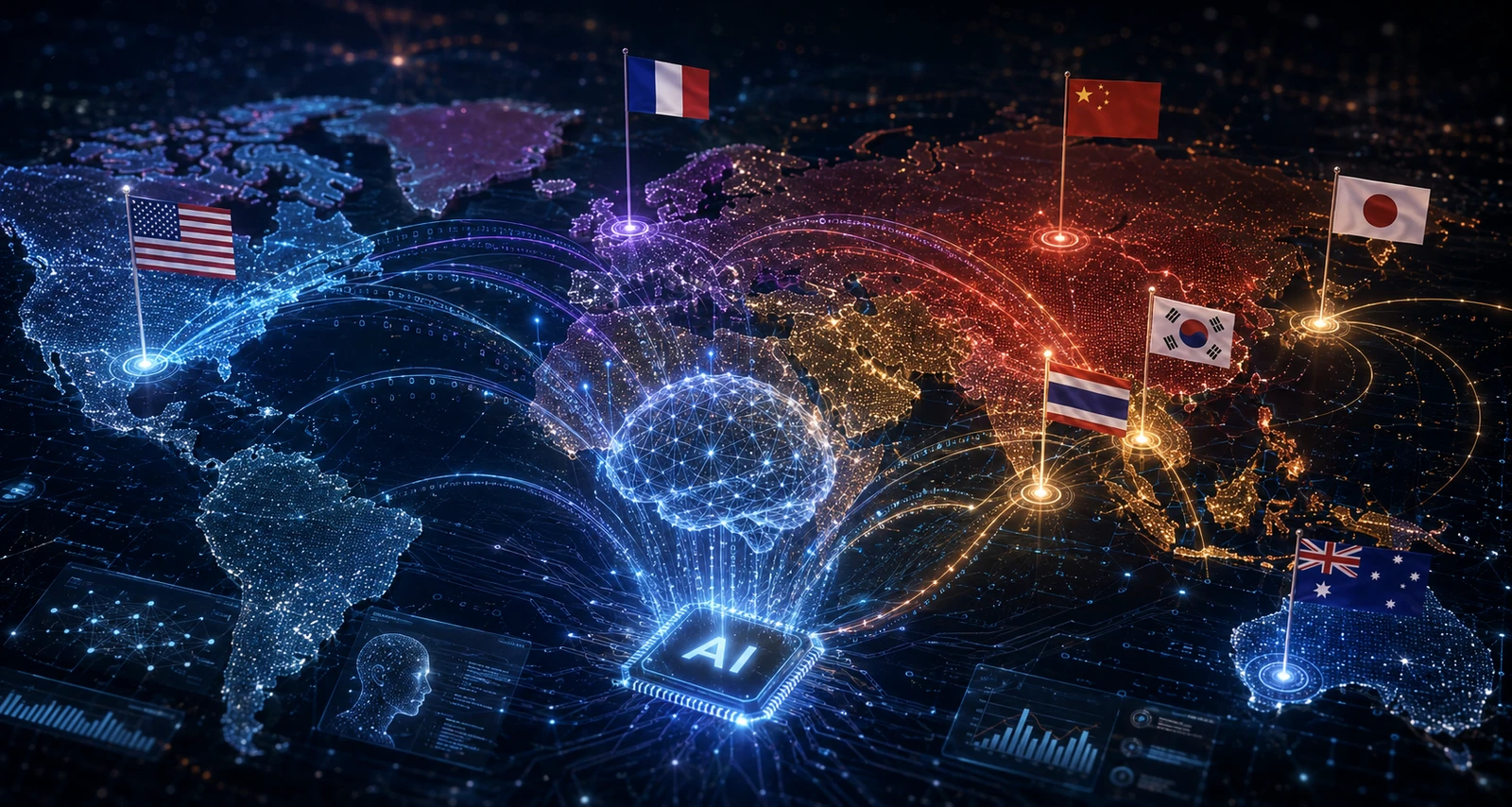 Free AI for Every Citizen? How Thailand, South Korea and Japan Are Taking Different Paths